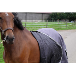 Equithème Tyrex 1200D gerecycleerde deken Taupe Bruin Equithème Tyrex 1200D gerecycleerde deken Taupe Bruin