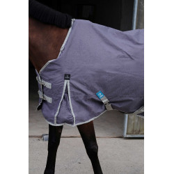 Equithème Tyrex 1200D gerecycleerde deken Taupe Bruin Equithème Tyrex 1200D gerecycleerde deken Taupe Bruin