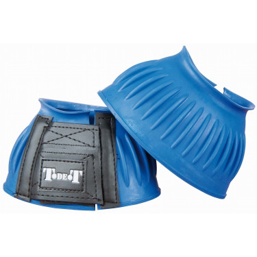 Rubberen Klokken Klittenband T de T Blauw