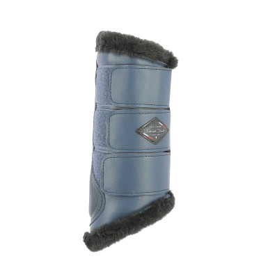 Gesloten peesbeschermers Equithème French Touch Marineblauw