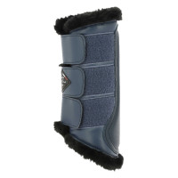 Gesloten peesbeschermers Equithème French Touch Marineblauw