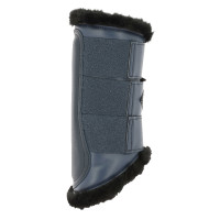 Gesloten peesbeschermers Equithème French Touch Marineblauw