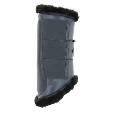 Gesloten peesbeschermers Equithème French Touch Marineblauw