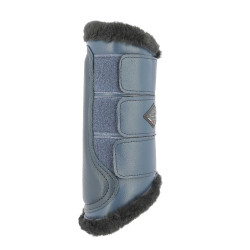 Gesloten peesbeschermers Equithème French Touch Marineblauw