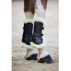 Norton XTR beschermers met knopen van synthetisch schapenvacht Zwart Norton XTR beschermers met knopen van synthetisch schapenvacht Zwart