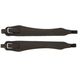 Stijgbeugelriemen Eric Thomas Leer Concept Havana Bruin