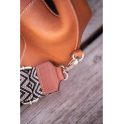 Tas Pénélope Agathe Cognac Bruin