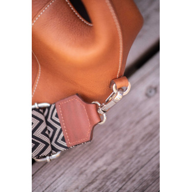 Tas Pénélope Agathe Cognac Bruin