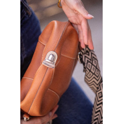 Tas Pénélope Agathe Cognac Bruin