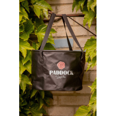 Opvouwbare emmer Paddock sports Zwart