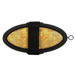 Zachte borstel Hippotonic Glossy Goudkleurig