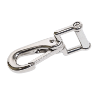Afneembare musketon met schroef Metalab