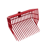 Kopstuk met spaanders Rood