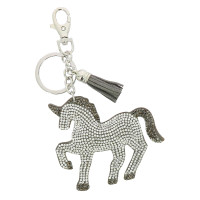 Sleutelhanger Equi-Kids Piaffer Zilver / zwart Sleutelhanger Equi-Kids Piaffer Zilver / zwart