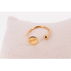 Ring Pénélope Lisa Goudkleurig