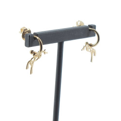 Oorringen Créoles Pénélope Léonie Goudkleurig