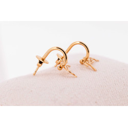 Oorringen Créoles Pénélope Léonie Goudkleurig