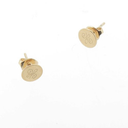 Stekers oorbellen Pénélope Lou Arabesque Goudkleurig