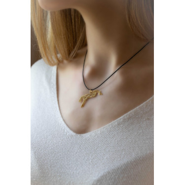 Paardenhalsketting Pénélope GM Goudkleurig Paardenhalsketting Pénélope GM Goudkleurig