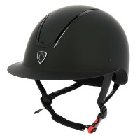 Equithème Glint Mat Helm Mat zwart / zwart