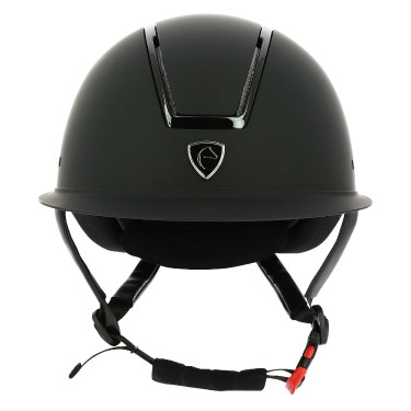 Equithème Glint Mat Helm Mat zwart / zwart Equithème Glint Mat Helm Mat zwart / zwart