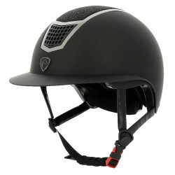 Equithème Airy L Helm Hemels zwart / zwart Equithème Airy L Helm Hemels zwart / zwart