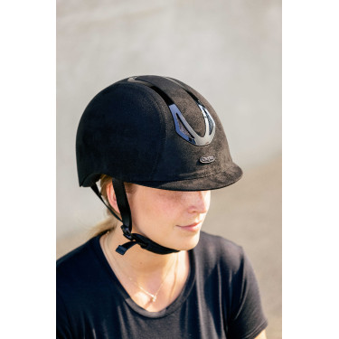 Choplin Aero Velvet helm Zwart / glanzend Choplin Aero Velvet helm Zwart / glanzend