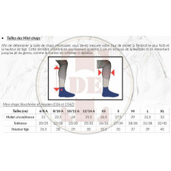 Mini chaps amara Boccherini T de T Mini chaps amara Boccherini T de T