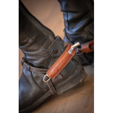 Spoorhoezen Pénélope Spurs Cognac Bruin Spoorhoezen Pénélope Spurs Cognac Bruin