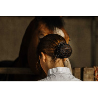 Netjeshaarklem Equithème Floral Zwart Netjeshaarklem Equithème Floral Zwart