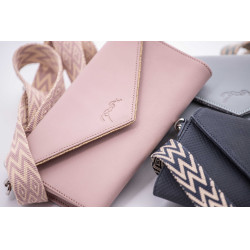 Pochette Pénélope Nieuwe Telefoonpocket Poederroze Pochette Pénélope Nieuwe Telefoonpocket Poederroze