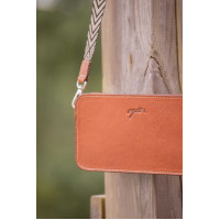 Schoudertas Pénélope Lizzie Cognac Bruin