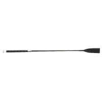 Zweep Whip & Go Ledereffect Zwart