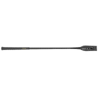Fleck zweep lakleer 55 cm Grijs / zwart Fleck zweep lakleer 55 cm Grijs / zwart