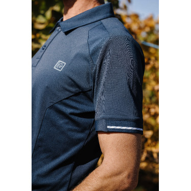 Polo Equithème Eric Marineblauw Polo Equithème Eric Marineblauw