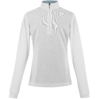 Polo mesh Equithème Buffy Wit Polo mesh Equithème Buffy Wit