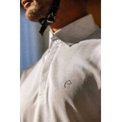 Poloshirt mesh Equithème Edy Wit