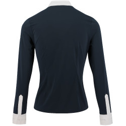 Overhemd Equithème Julia Marineblauw