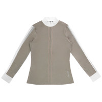Polo Equithème Estoril Taupe Bruin