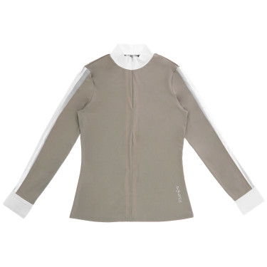 Polo Equithème Estoril Taupe Bruin