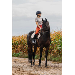 T-shirt Equithème Marion Taupe Bruin T-shirt Equithème Marion Taupe Bruin