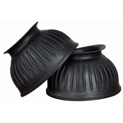 Gesloten bellen rubber T van T Zwart