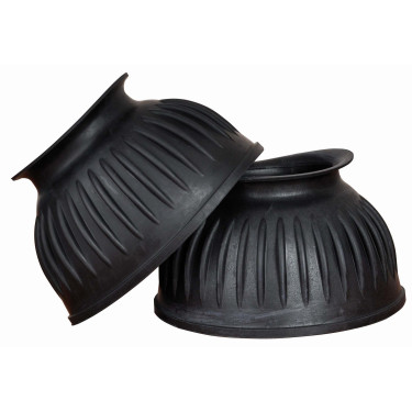 Gesloten bellen rubber T van T Zwart