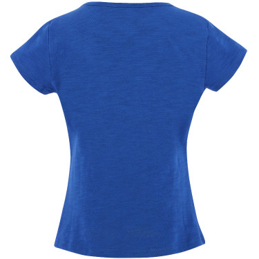 T-shirt Equithème Claire Kind Blauw Monaco