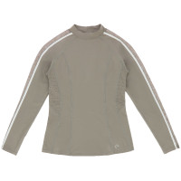 T-shirt Equithème Originals Mélodie Taupe Bruin