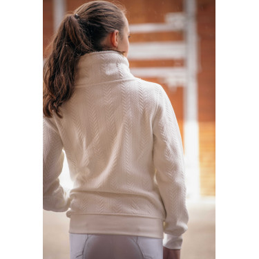 Sweatshirt Pénélope Laponia Ecru Sweatshirt Pénélope Laponia Ecru