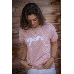 T-shirt Pénélope Poppy Naakt Roze