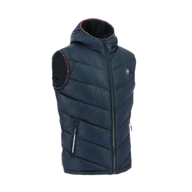 Mouwloze bodywarmer Equithème Greg Marineblauw