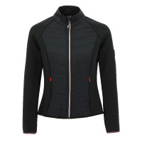 Hybride jas Equithème Olivia Zwart Hybride jas Equithème Olivia Zwart