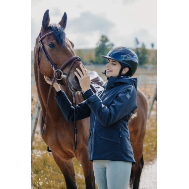 Parka Equithème Originals Maguy Marine Marineblauw